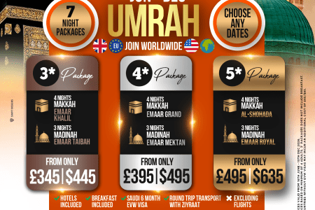 Masjid Al-Aqsa, Umrah & More