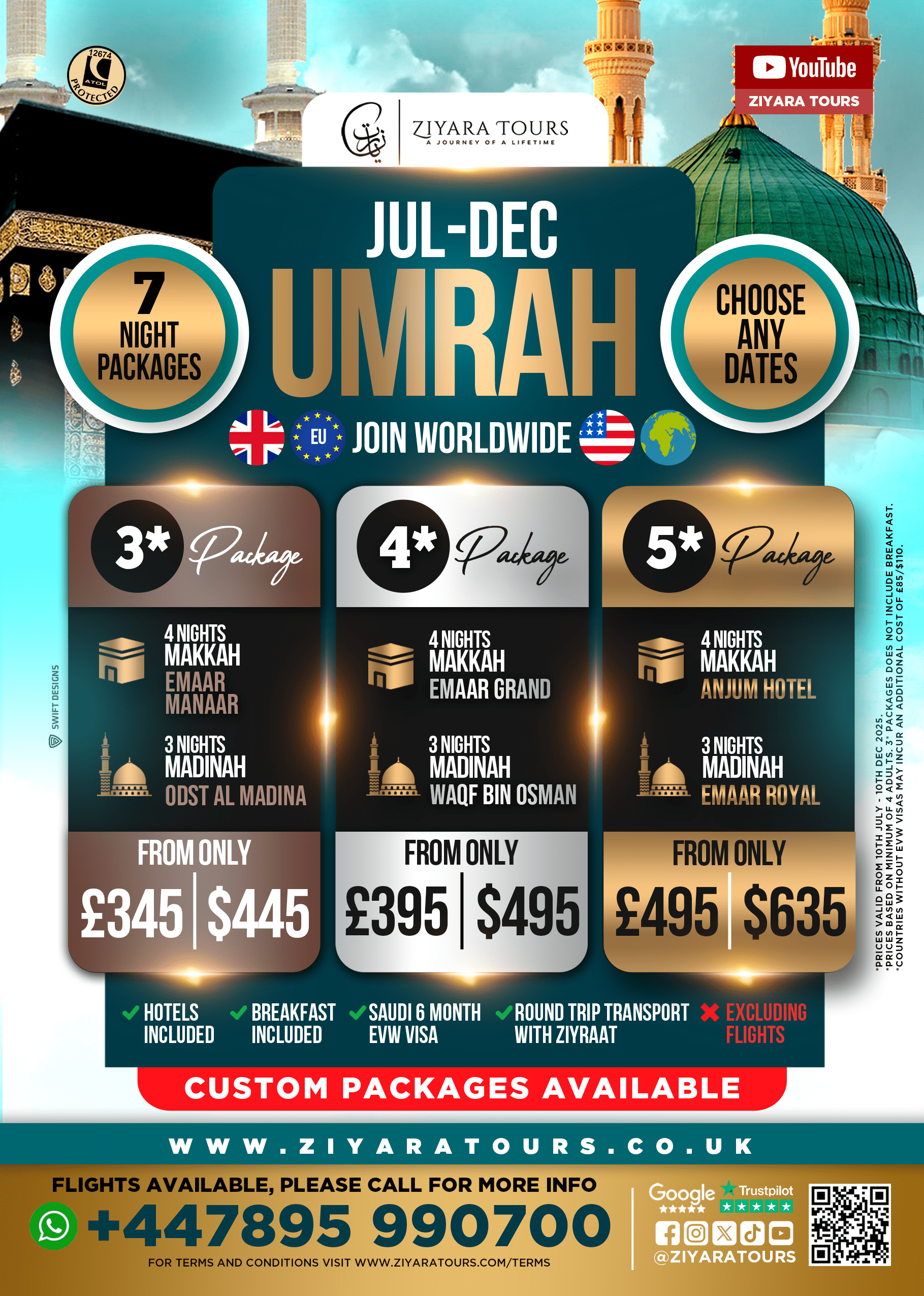 Umrah, Custom Package