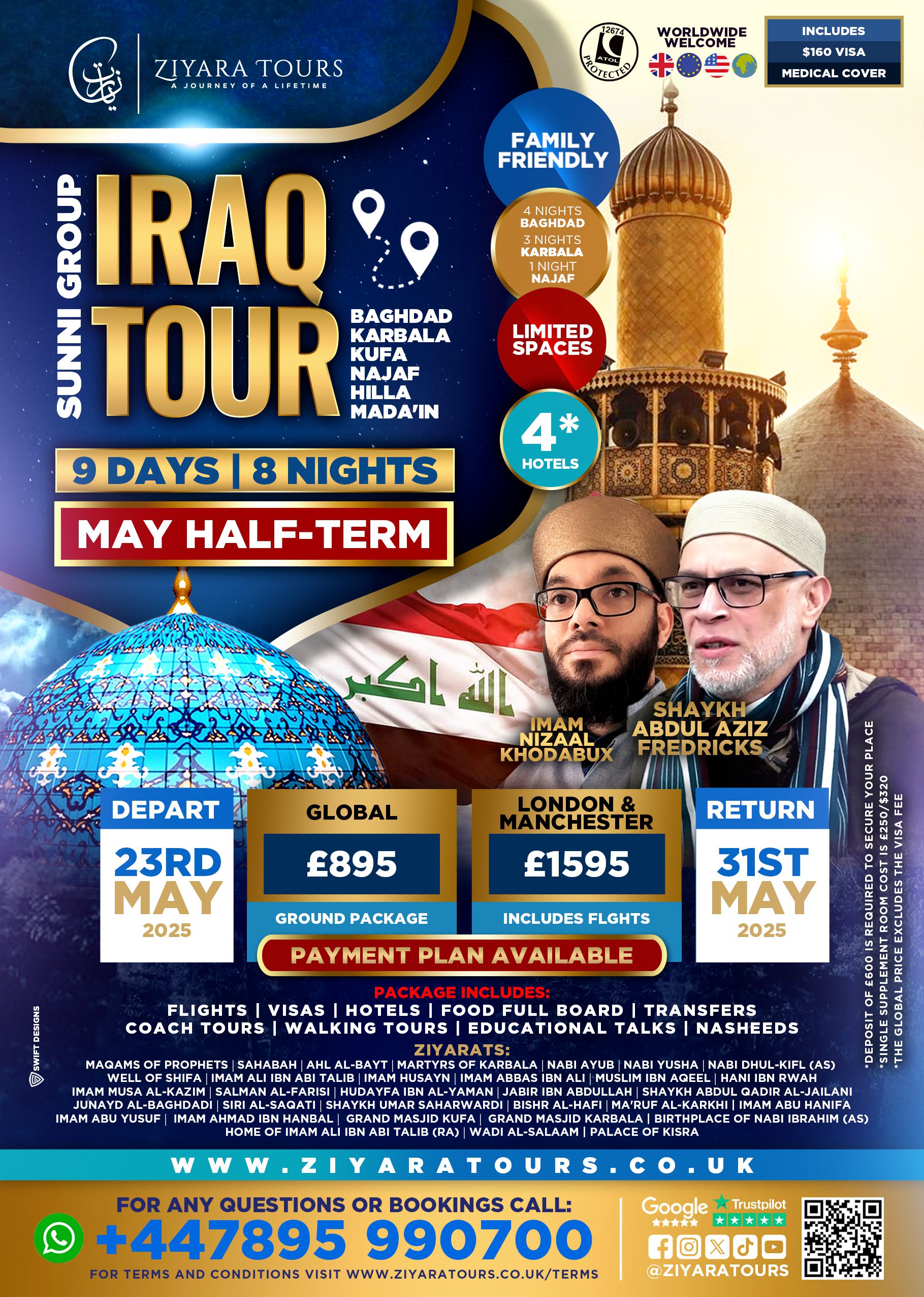 Iraq Tour, May 2025 (Half-Term) Sunni