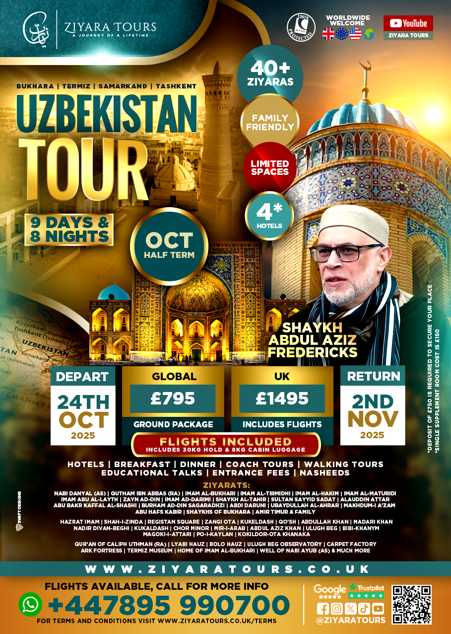 Uzbekistan Tour (October Holidays)