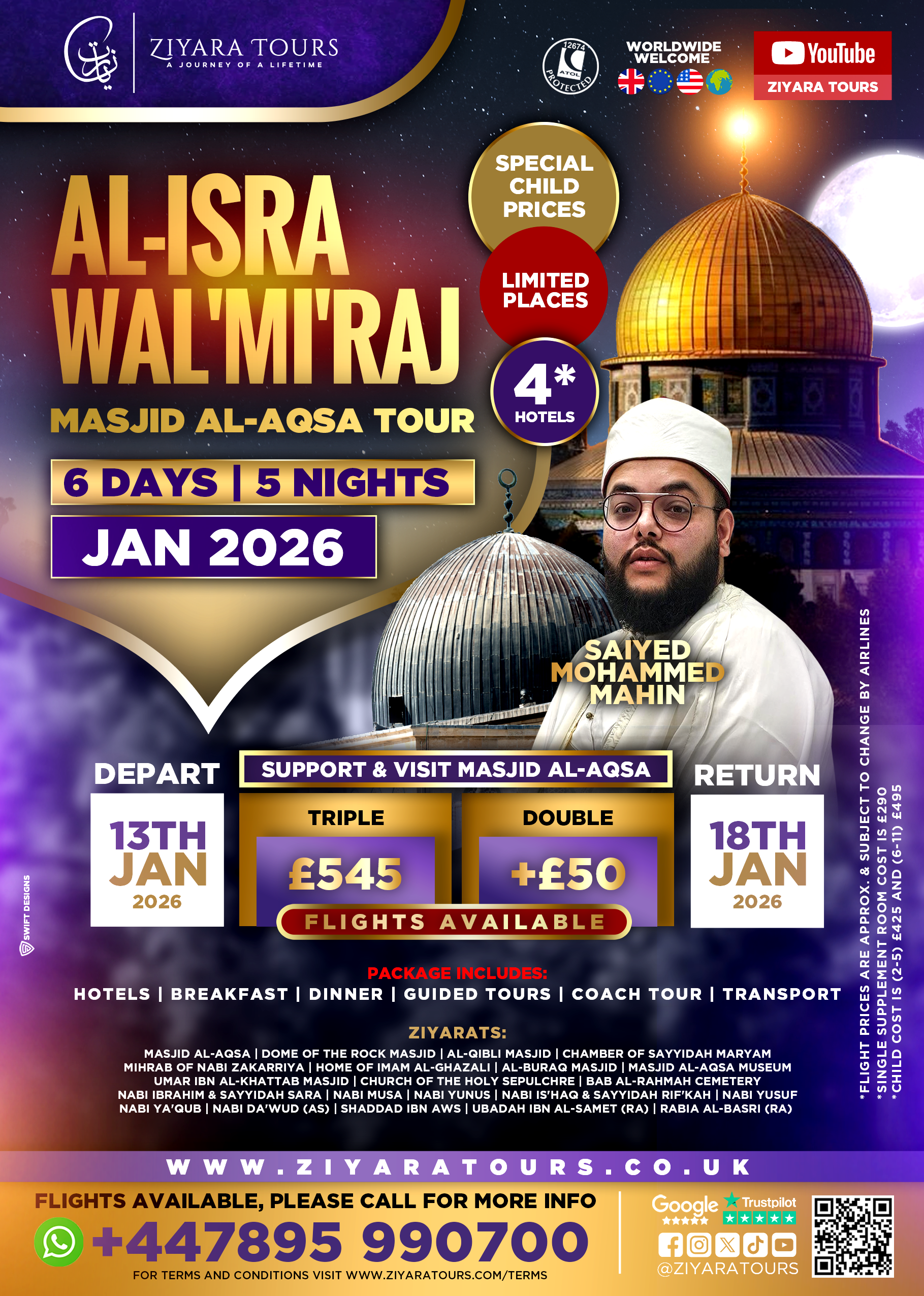 Masjid Al-Aqsa (Al-Isra) Jan 2026 Tour