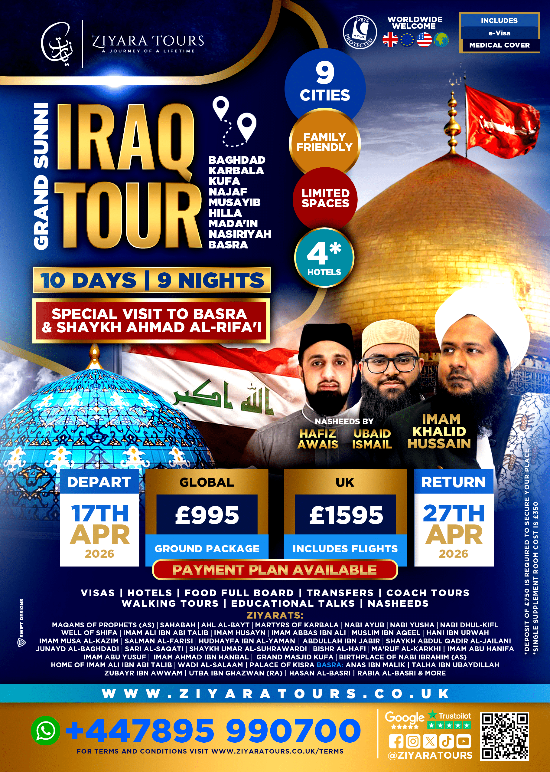 Grand Iraq & Basra Tour 2026