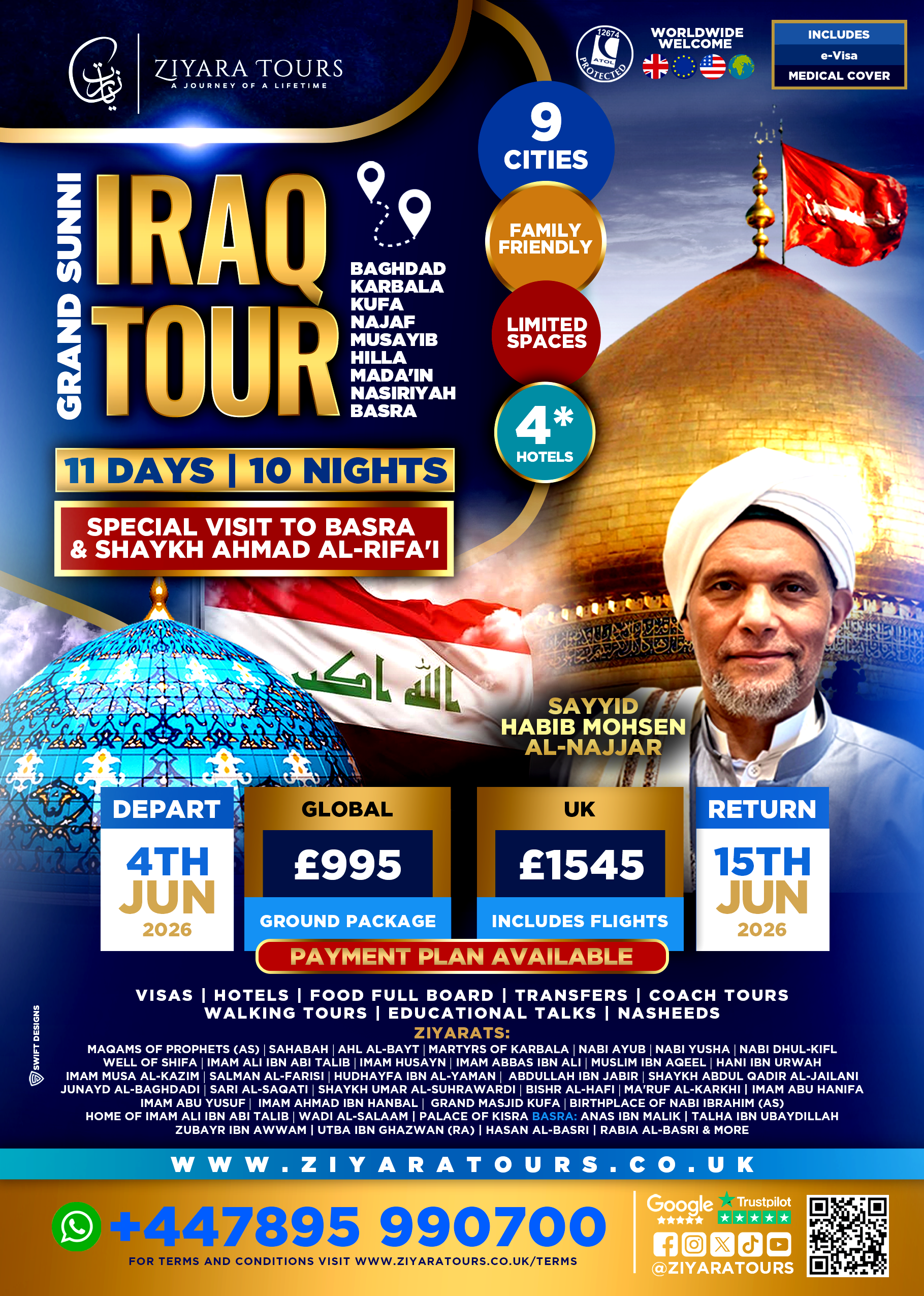 Grand Iraq & Basra Tour 2026